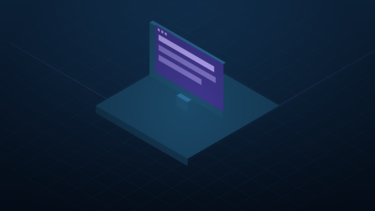Isometrische illustratie bij het artikel: Responsive design: zo werkt je website op elk apparaat