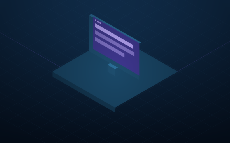 Isometrische illustratie bij het artikel: Responsive design: zo werkt je website op elk apparaat