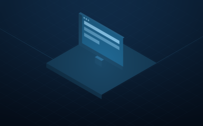 Isometrische illustratie bij het artikel: Wanneer is het tijd voor een nieuwe website?