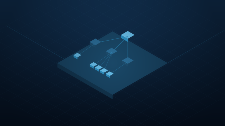 Isometrische illustratie bij het artikel: XML-sitemap of HTML-sitemap: wat is het verschil?