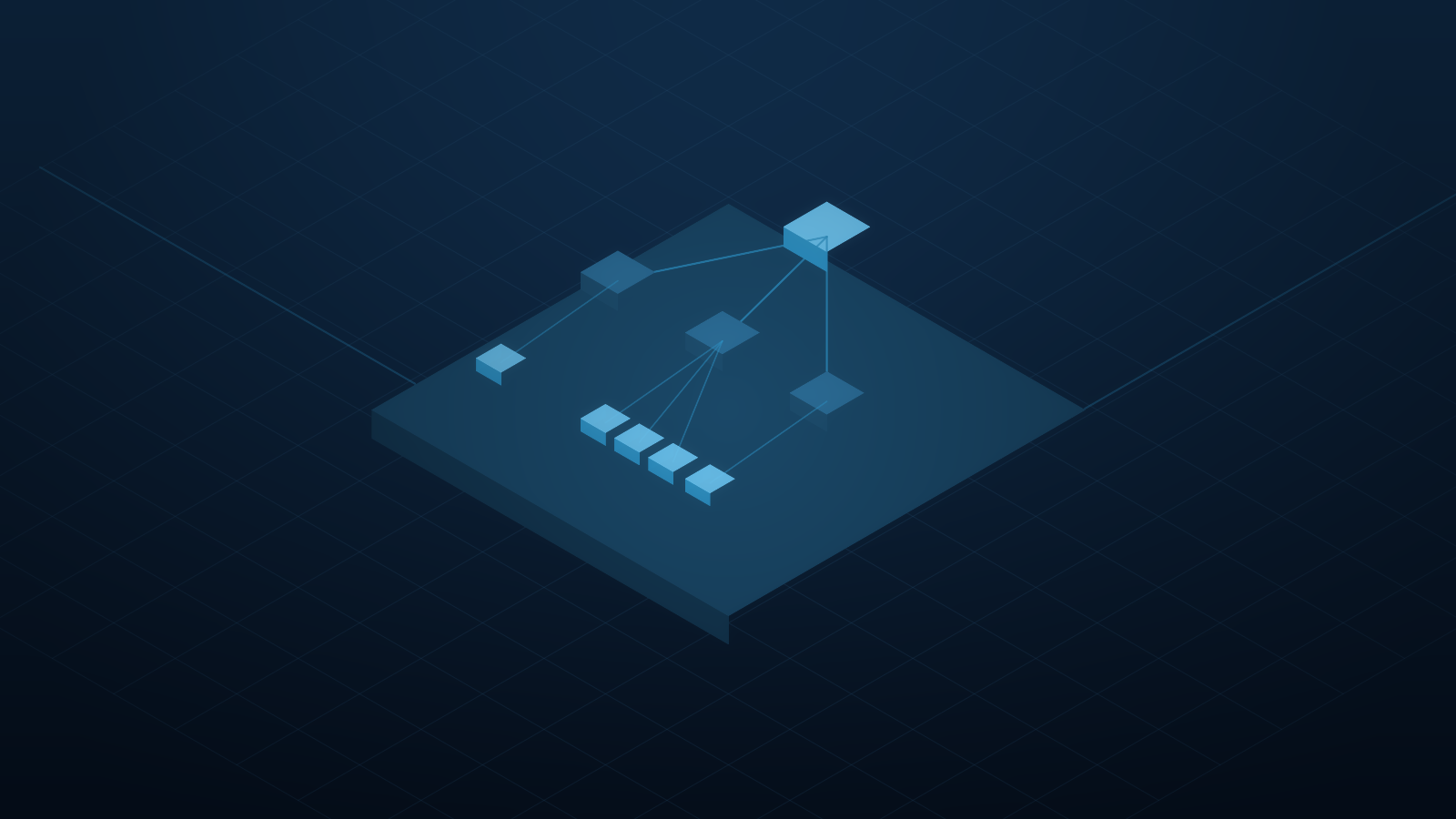 Isometrische illustratie bij het artikel: XML-sitemap of HTML-sitemap: wat is het verschil?
